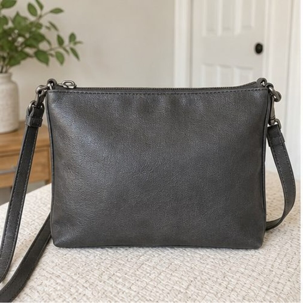 Blush Woven Crossbody Bag